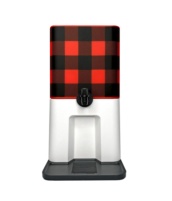 BEBLY Box in Buffalo Plaid | Red+Black