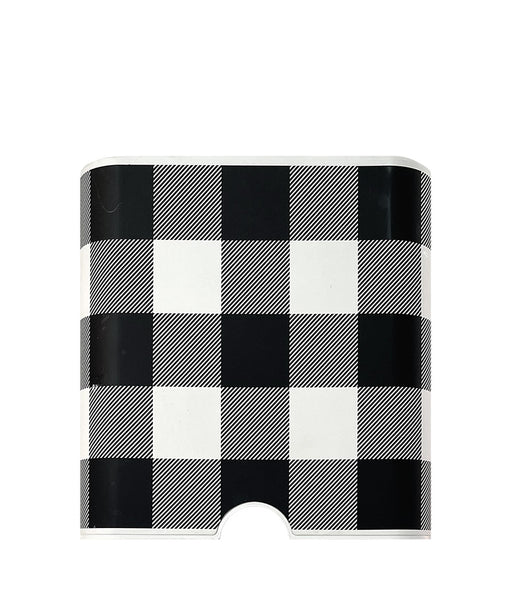 Black and White Buffalo Check Photo Storage Box, Mardel